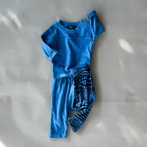 Wilen-Animal Baby Set | Denim