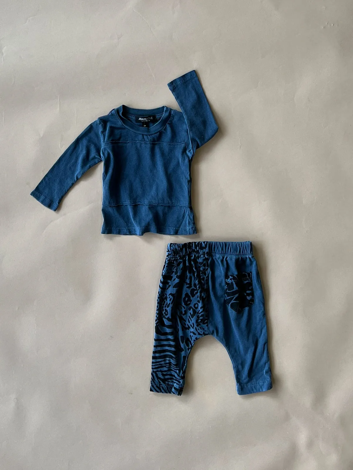 Wilen-Animal Baby Set | Navy