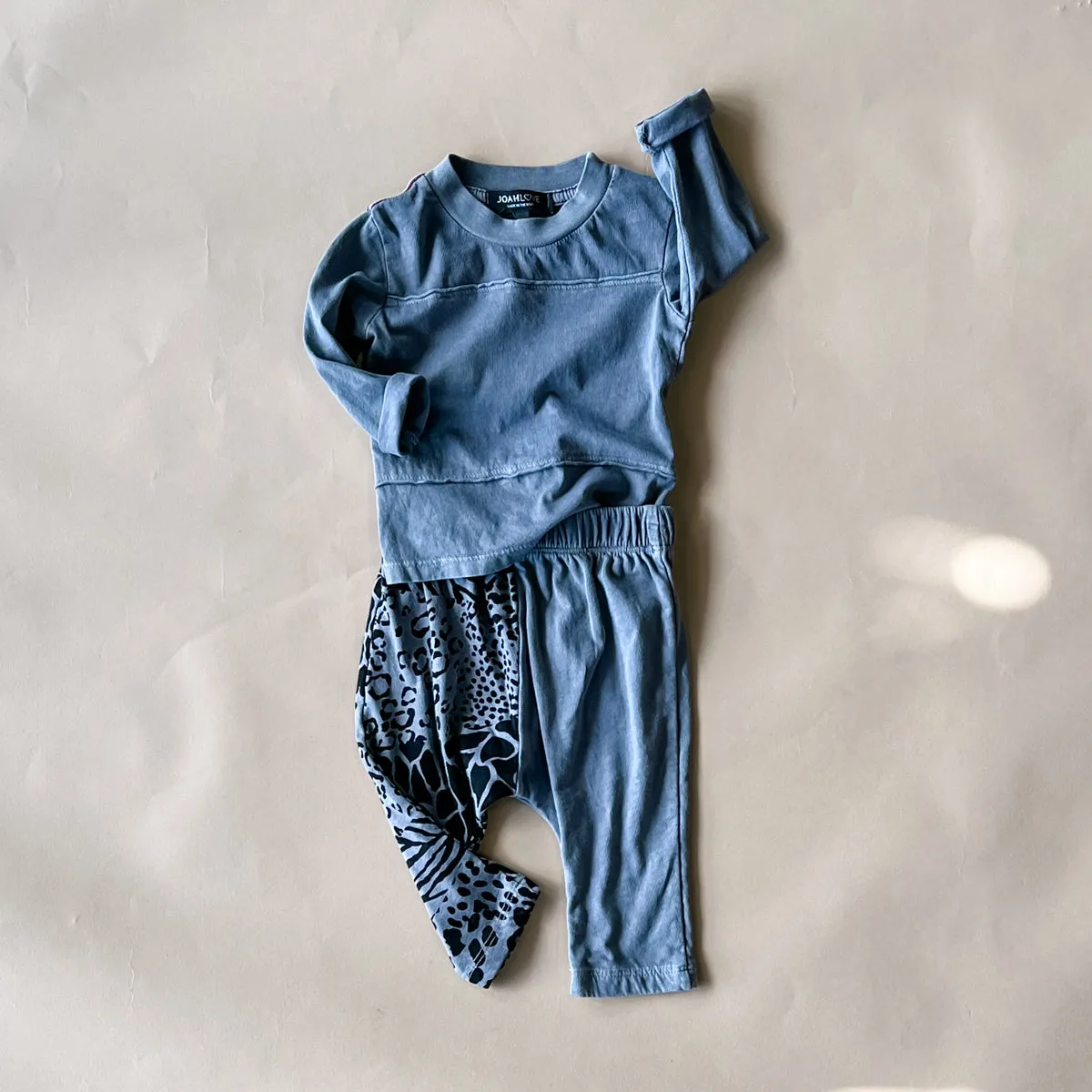 Wilen-Animal Baby Set | Steel Grey