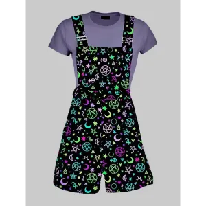Y2K High Waisted Stretchy Jacket with Adjustable Straps and Pockets