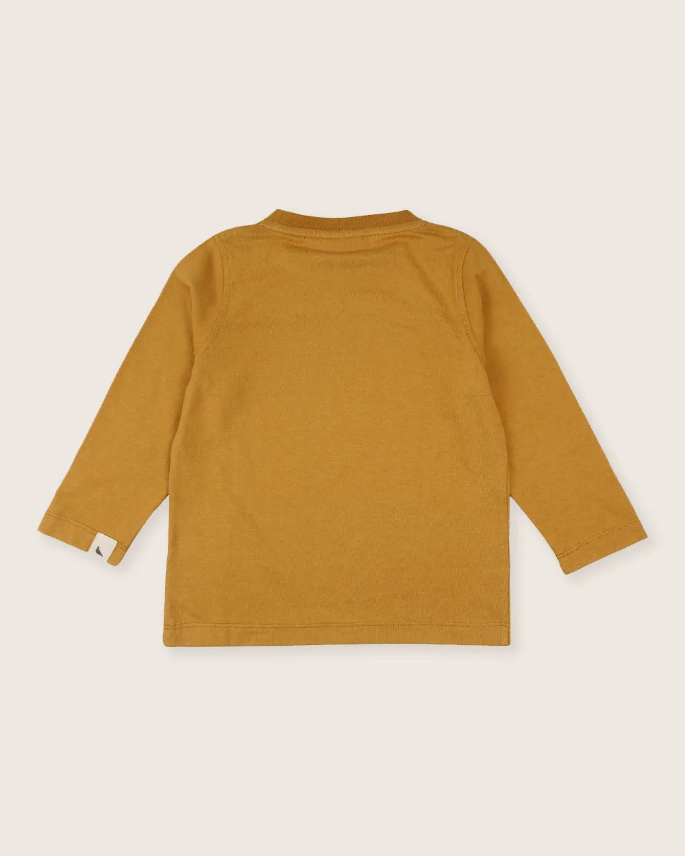 Yellow Shine Bright Slogan Print Top