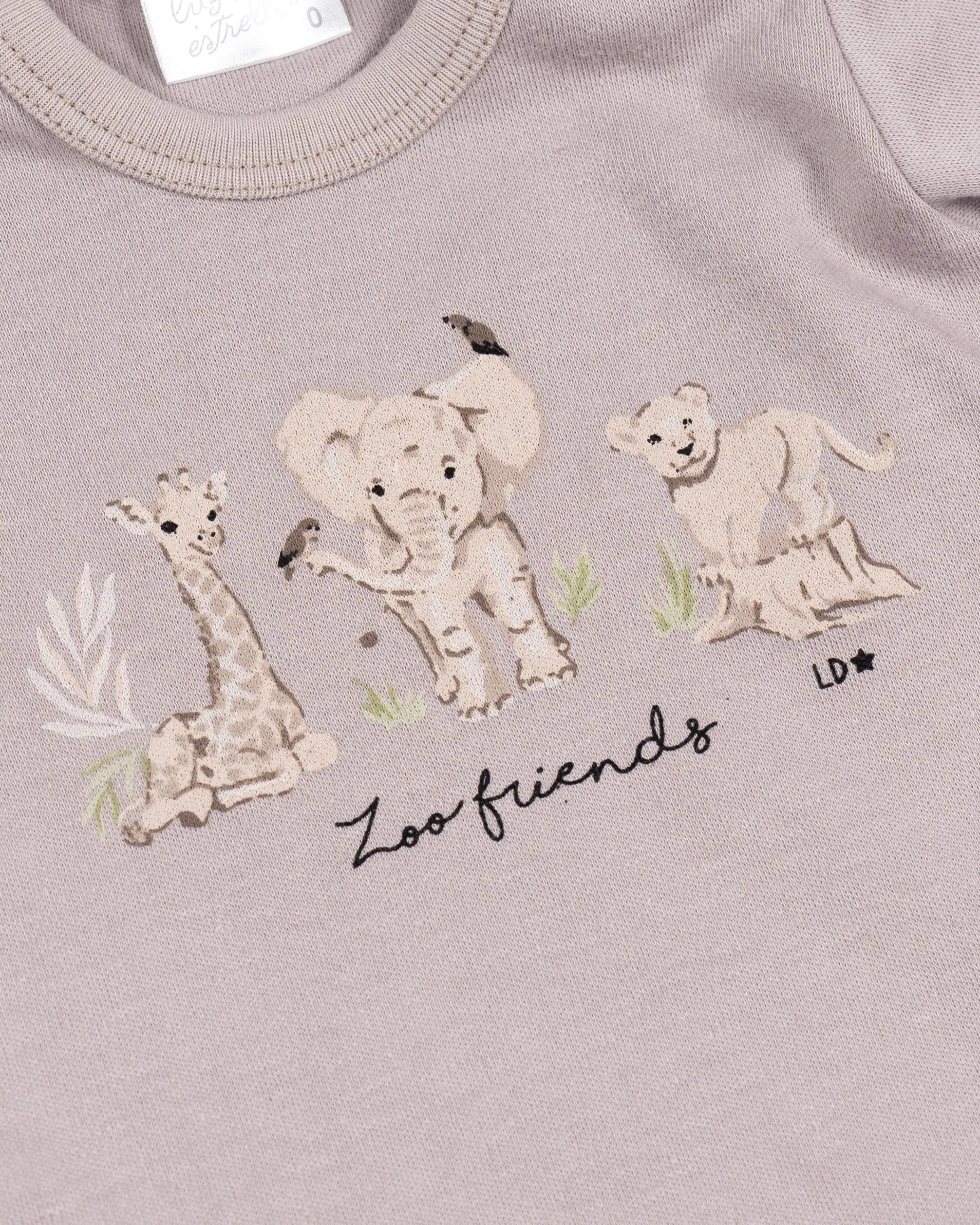 Zoo friends 3-piece set